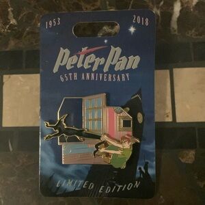 Peter Pan 65th Anniversary Limited Edition Disney Trading Pin